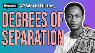 AP World History - Degrees of Separation Review Game