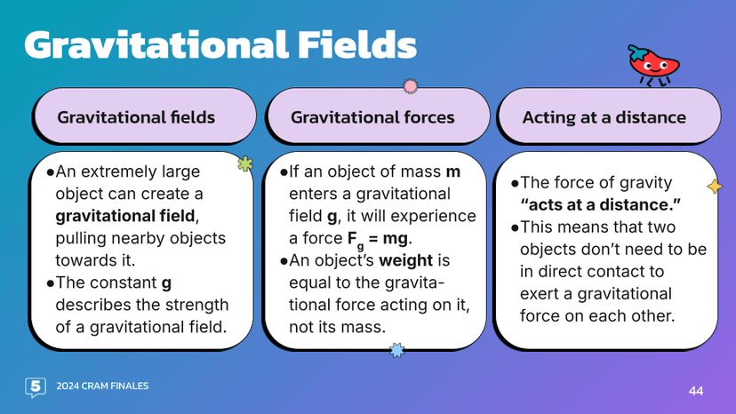 gravitational fields