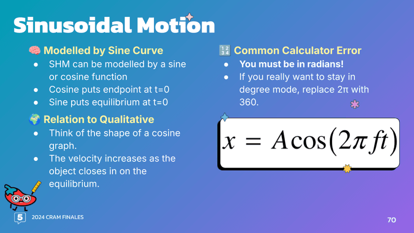 sinusoidal motion