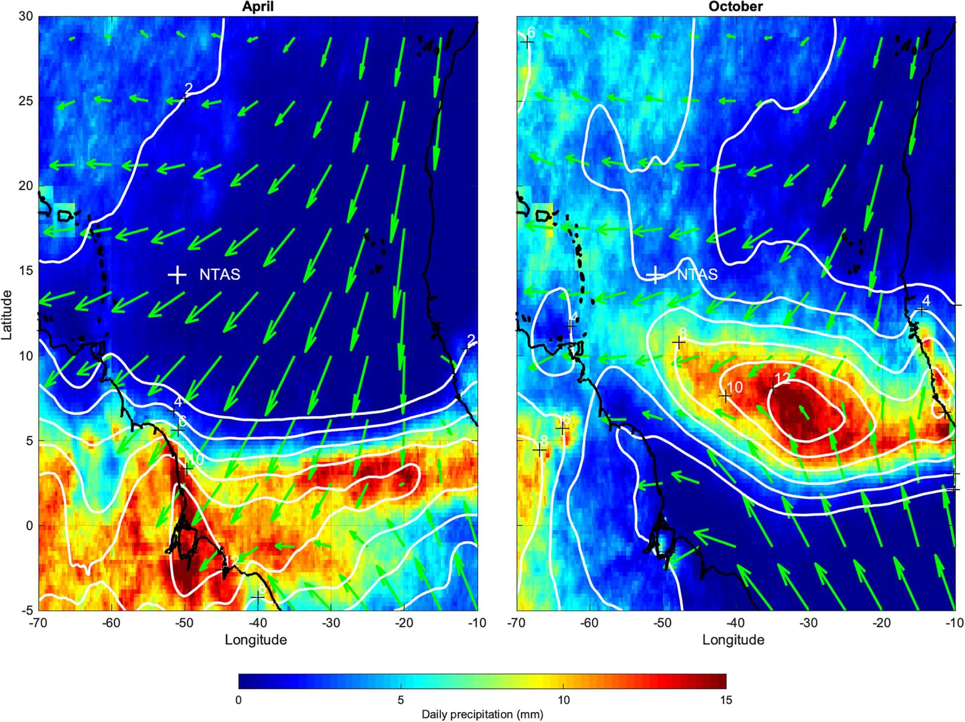 Air-sea interaction processes, Frontiers | The Annual Cycle of Air-Sea Fluxes in the Northwest Tropical Atlantic