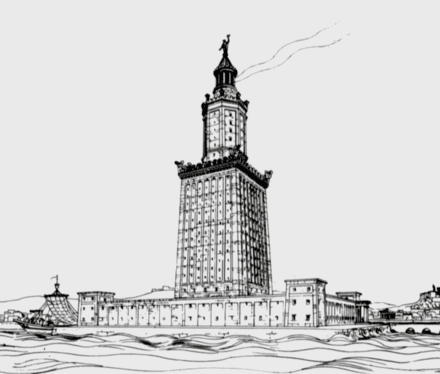 Alexandria's Rise as a Cultural Center, Lighthouse of Alexandria - Wikipedia