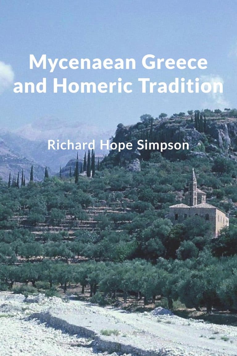 Ancient Greek concept, Mycenaean Greece and Homeric Tradition – Simple Book Publishing