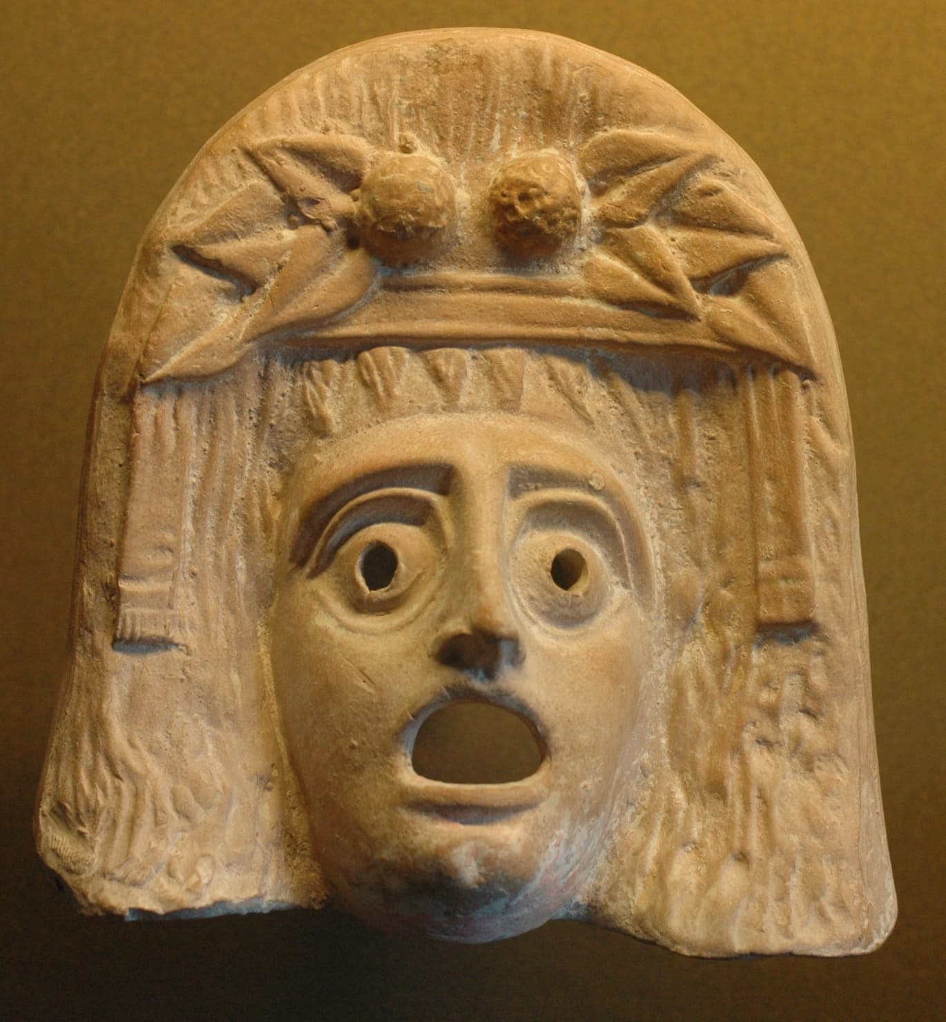 Ancient Greek theater, File:Dionysos mask Louvre Myr347.jpg - Wikipedia