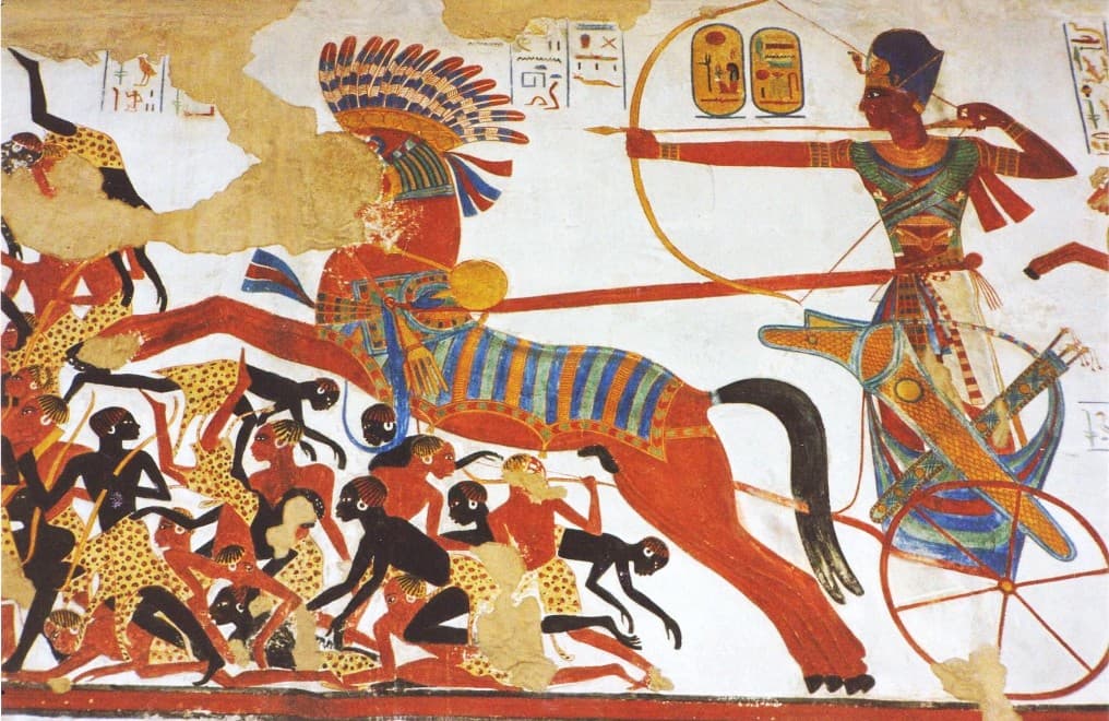 Ancient Near Eastern influences, Bristish Museum - fresque de l'Egypte ancienne | expédition … | Flickr