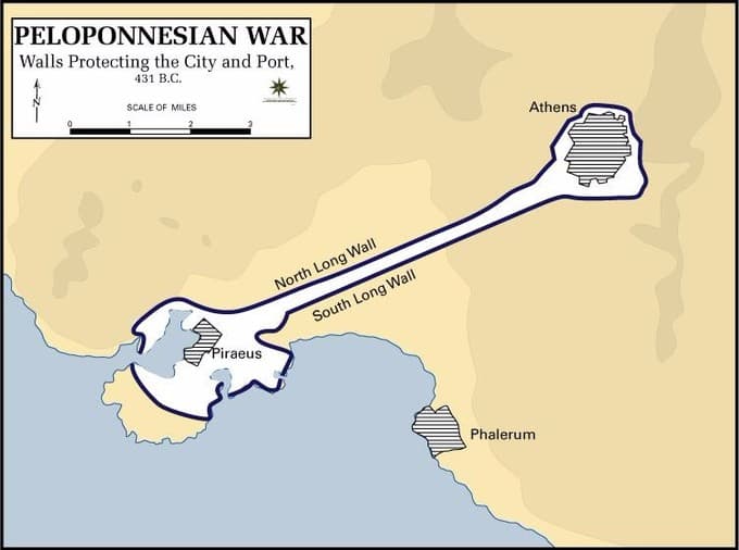 Athens' Defensive Approach, Introduction to the Peloponnesian War | Western Civilization