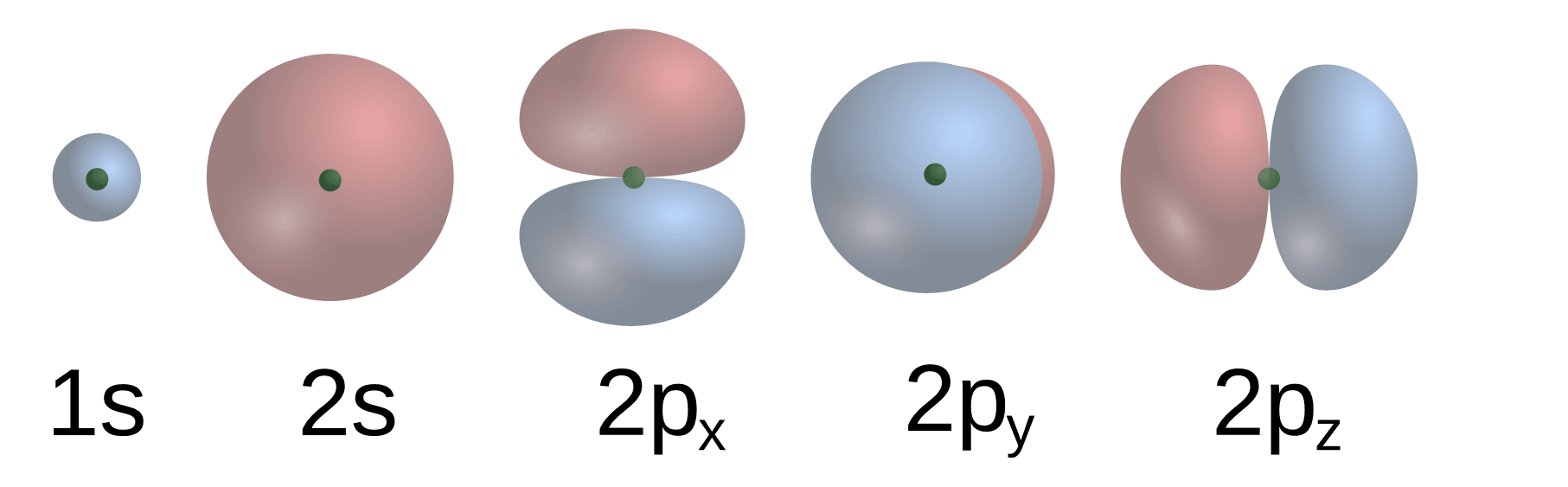 Atomic orbital overlap in covalent bonds, File:S-p-Orbitals.svg - Wikipedia