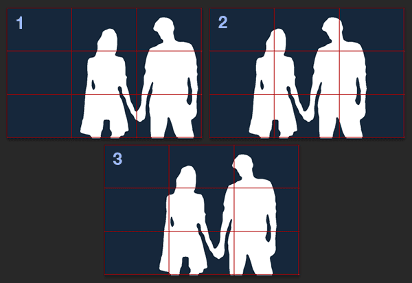 Character Placement and Depth, What is the proper composition when shooting two persons standing by each another? - Photography ...