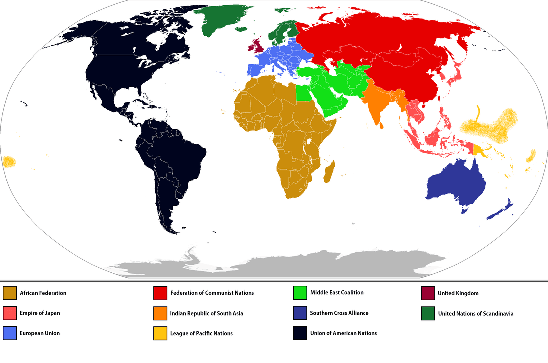 Characteristics of great powers, World Powers Map - 2035 A.D. (with key) by Anzac-A1 on DeviantArt