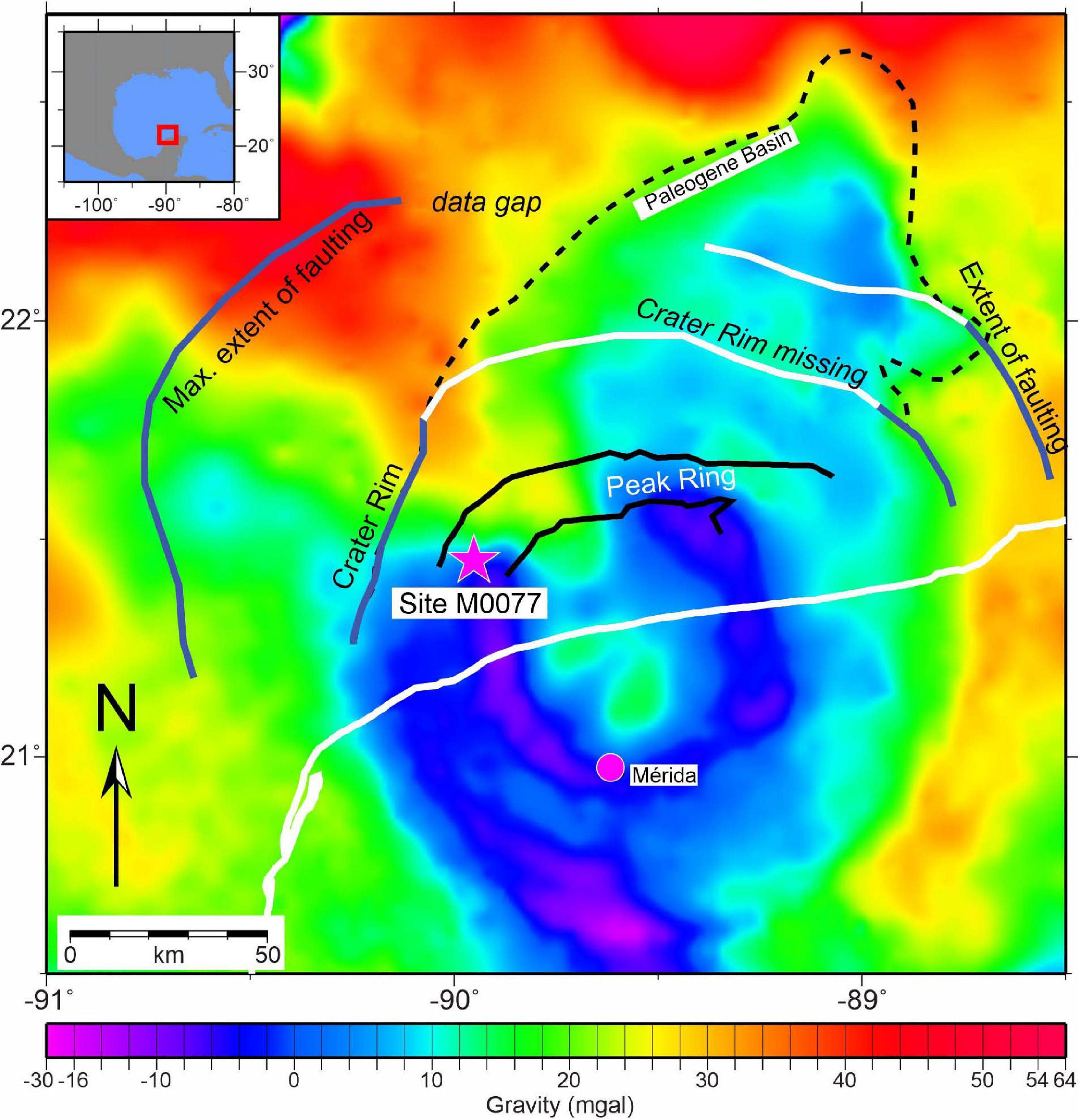 Chicxulub impact crater, Frontiers | Shaping of the Present-Day Deep Biosphere at Chicxulub by the Impact Catastrophe ...