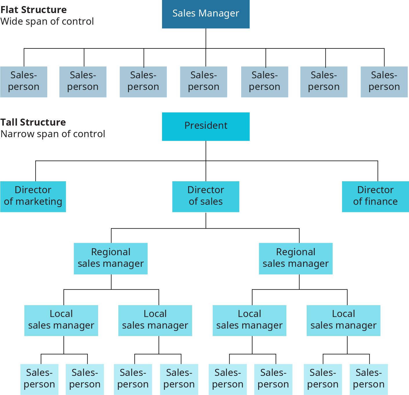 Components of organizational structure, Organizational Design Considerations | OpenStax Intro to Business
