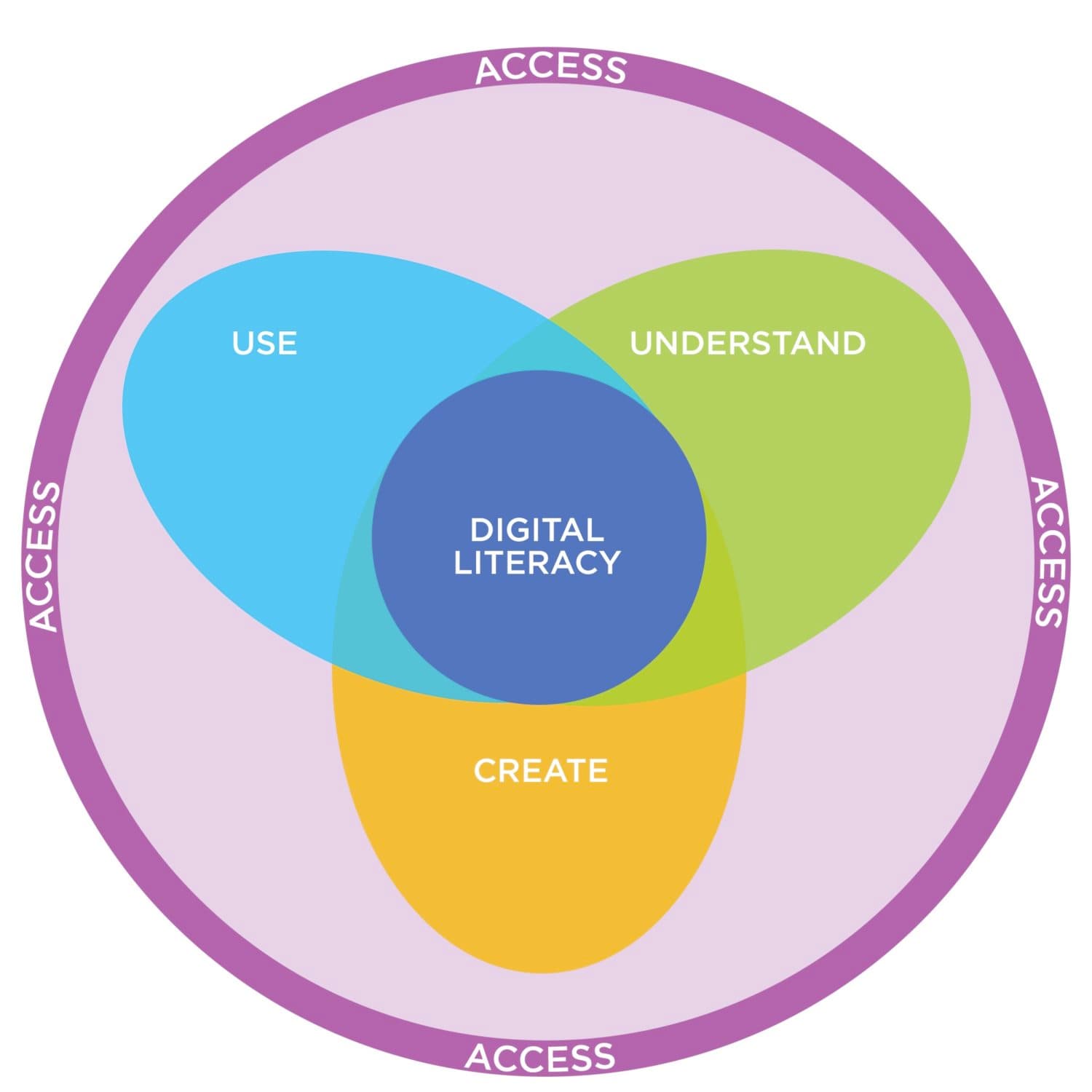 Concept of new media literacies, How digital literacy can help close the digital divide