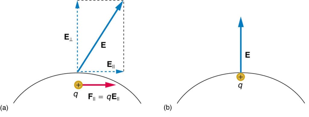 Conditions for Electrostatic Equilibrium, Conductors and Electric Fields in Static Equilibrium | Physics