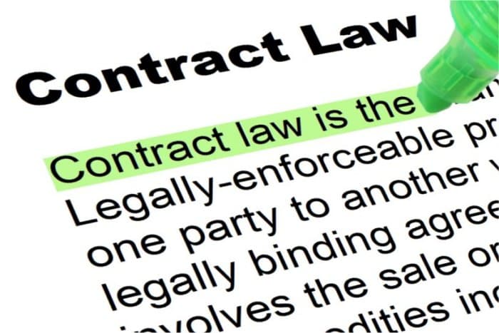 Define consideration and explain its role in contract formation, Contract Law - Highlighted Words and Phrases