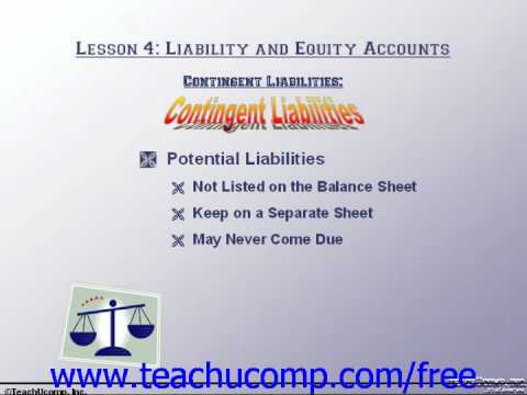 Criteria for contingent liabilities, 12.3: Accounting for Contingent Liabilities - Business LibreTexts