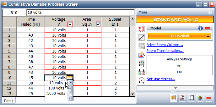 Assessing Cumulative Damage, Cumulative Damage Model for Progress Stress Profiles - ReliaWiki