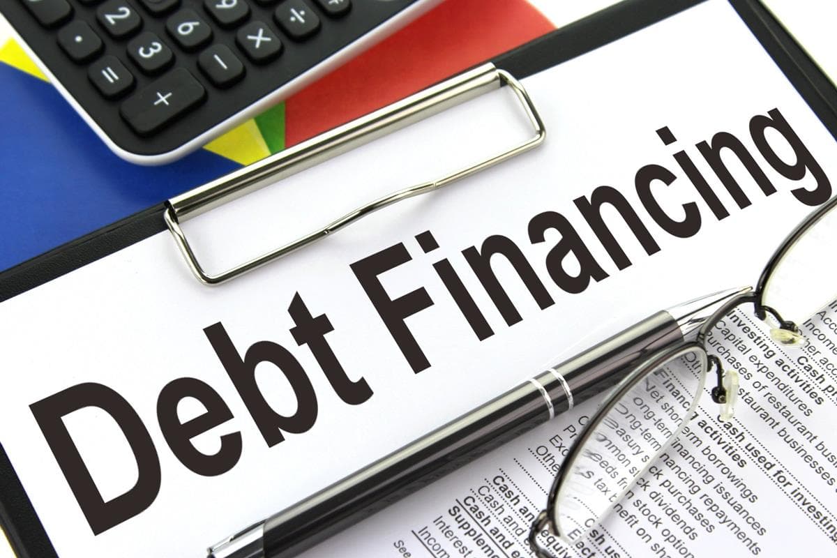 Debt Financing, Debt Financing - Clipboard image