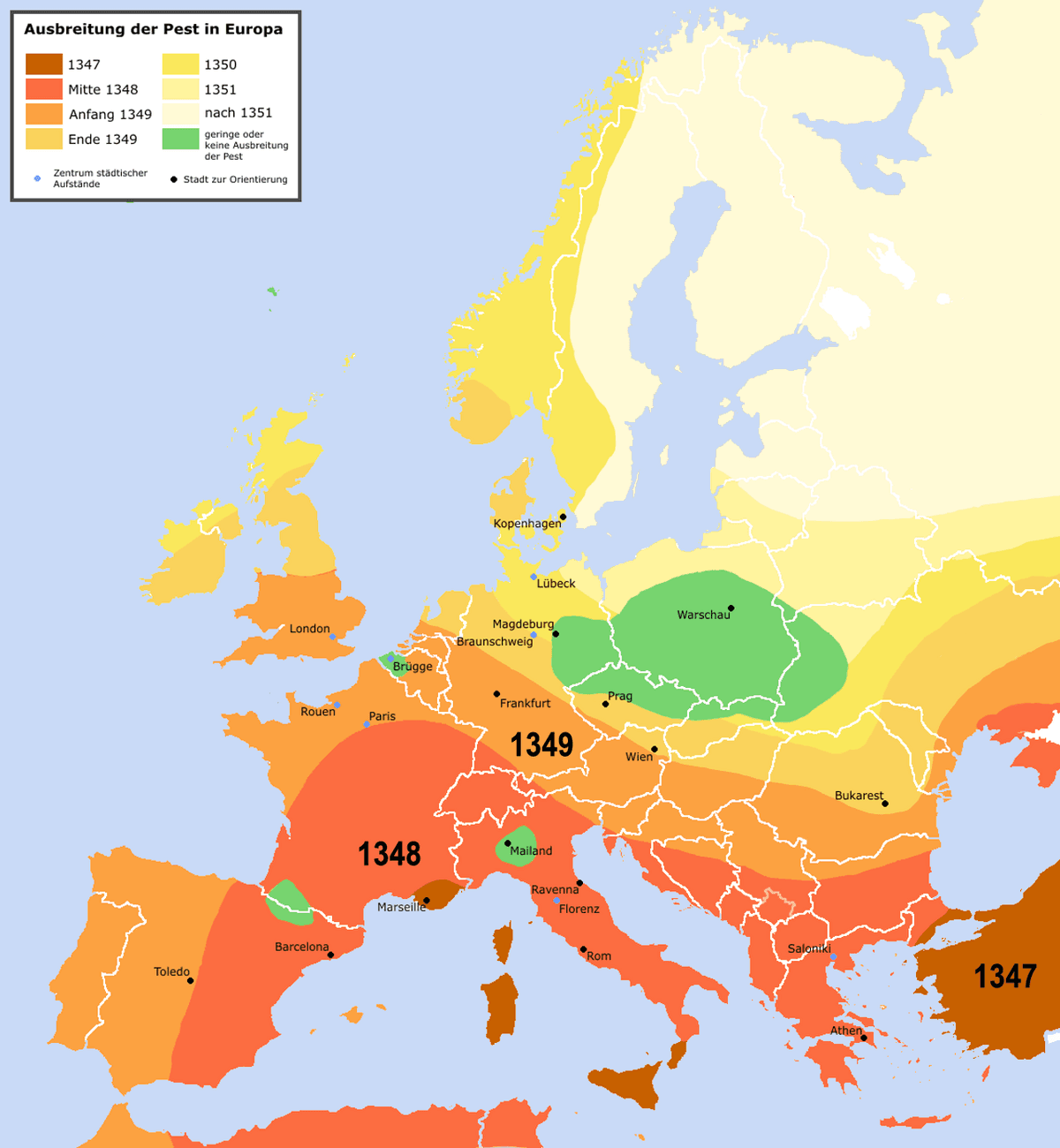 Demographic impact of Black Death, Schwarzer Tod – Wikipedia