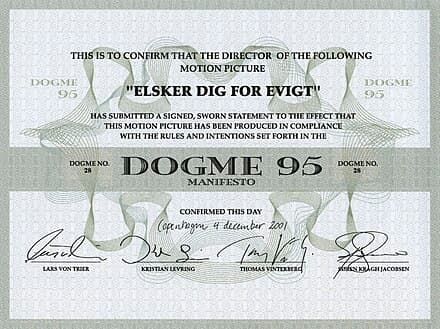 Founding filmmakers, Dogma 95 - Wikipedia, la enciclopedia libre