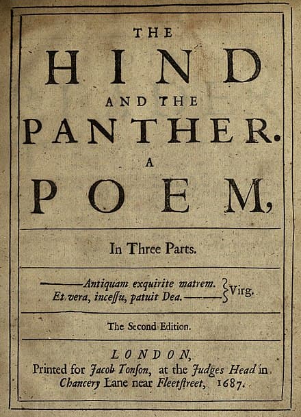 Narrative and Allegorical Poems, The Hind and the Panther - Wikipedia