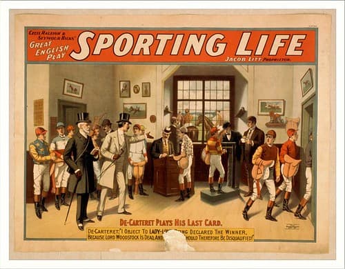 The Emergence of Sports Journals in England, Cecil Raleigh & Seymour Hicks great English play Sporting … | Flickr