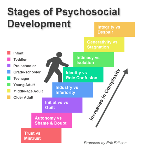 Erikson's adolescent psychosocial stages, ravenseniors - AP P2 2014-15 Erik Erikson