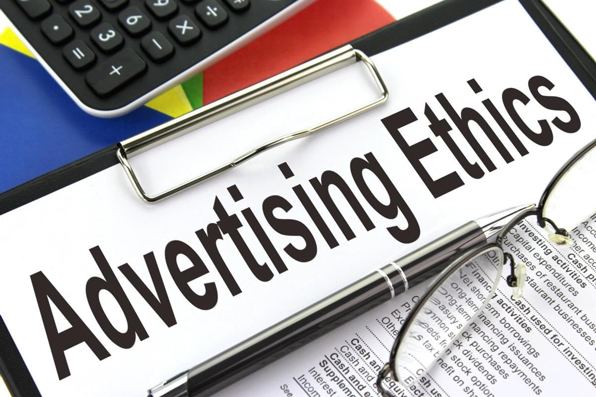 Ethics in advertising practices, Advertising Ethics - Clipboard image
