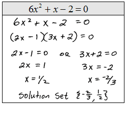 Factoring techniques for quadratics, OpenAlgebra.com: Free Algebra Study Guide & Video Tutorials: Solving Equations by Factoring