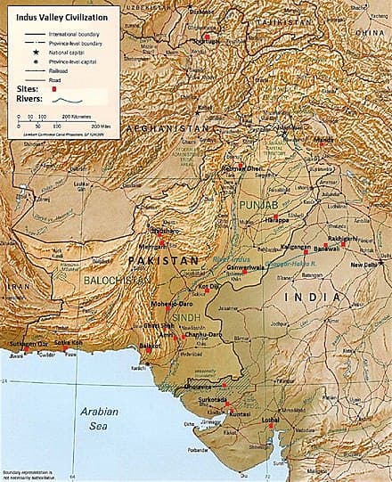 Favorable Geography and Environmental Conditions, Indus Valley Civilisation - Wikipedia