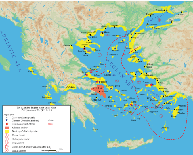 Formation of Delian League, Effects of the Persian Wars | Western Civilization