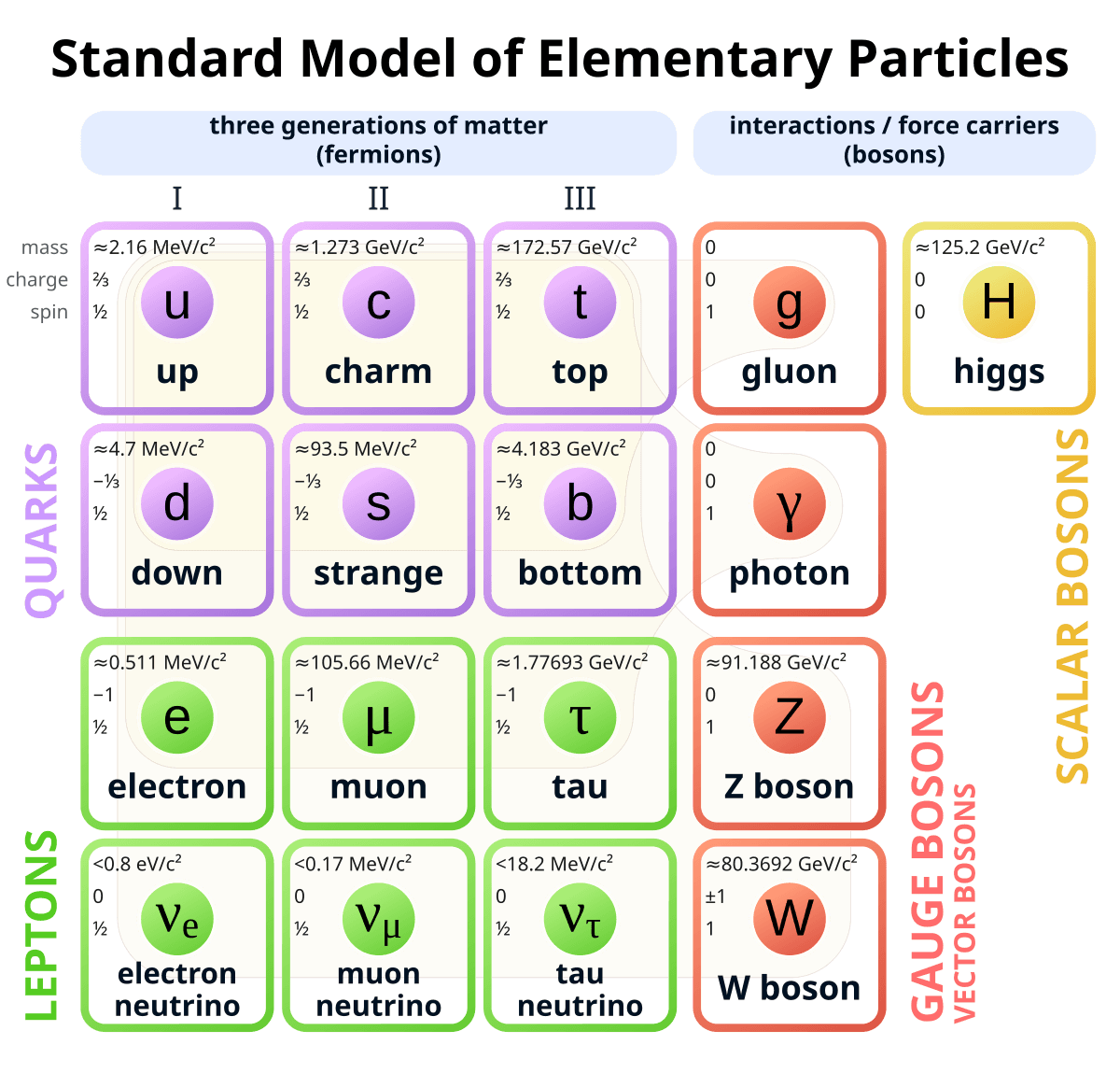 Fundamental Building Blocks and Categories, W and Z bosons - Wikipedia