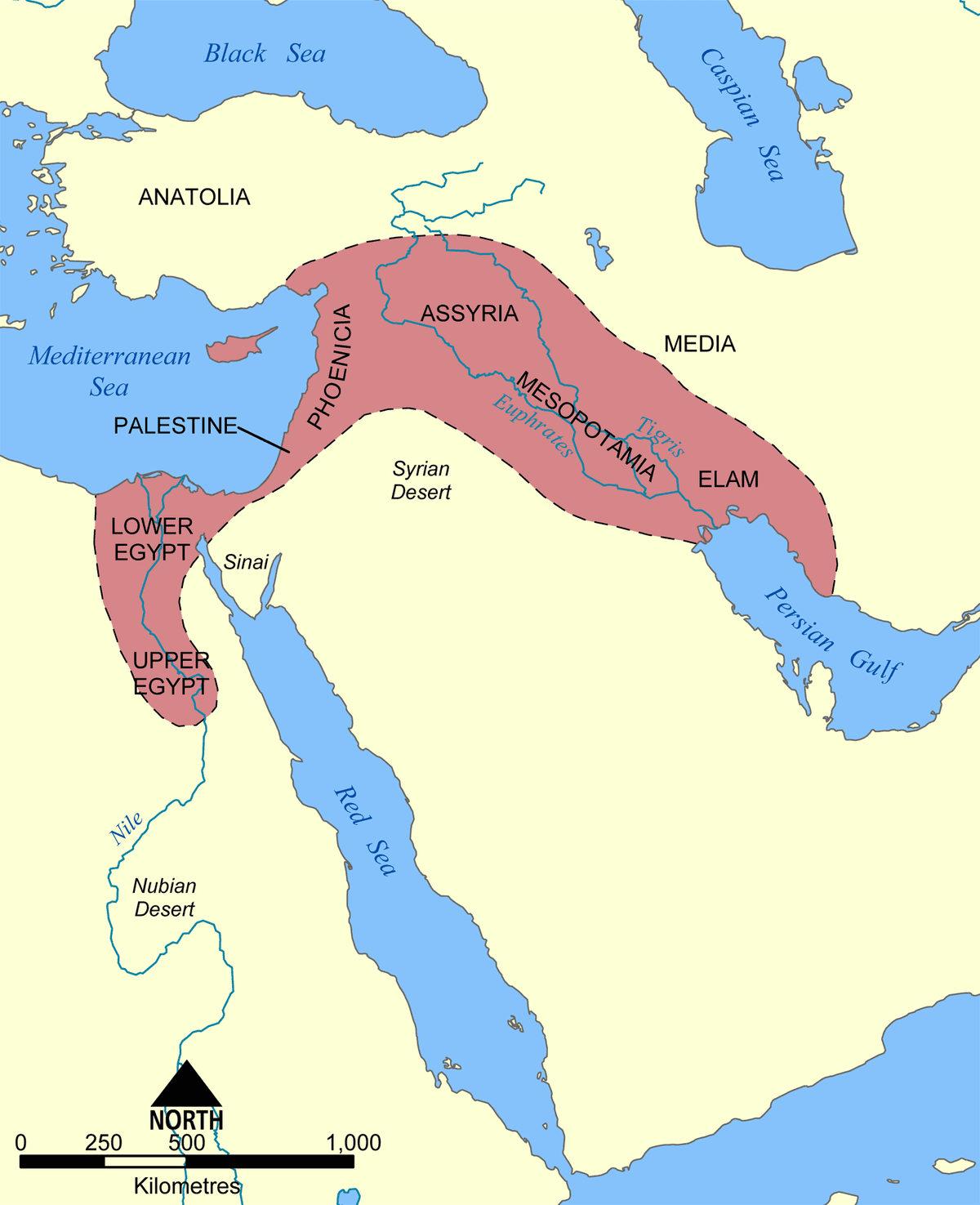 Geographical Regions of Early Agricultural Emergence, Fertile Crescent - Wikipedia