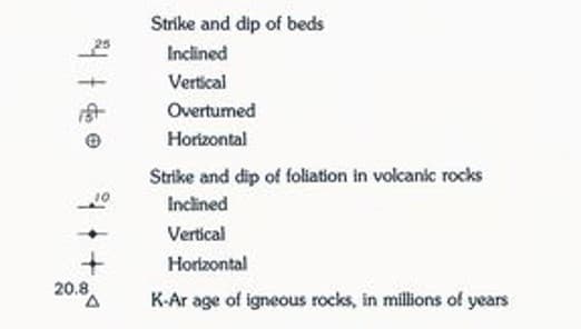 Geologic map interpretation, Reading a Geologic Map – Physical Geology Laboratory