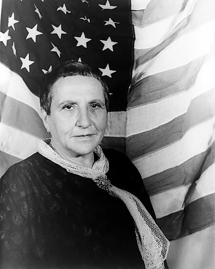Family background and upbringing, Gertrude Stein – Vikipeedia