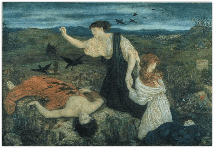 Exposition and context, Antigone de Sophocle