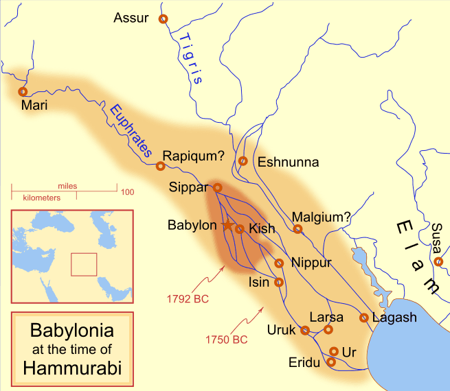 Hammurabi's Rule and Expansion, Babylon | Western Civilization