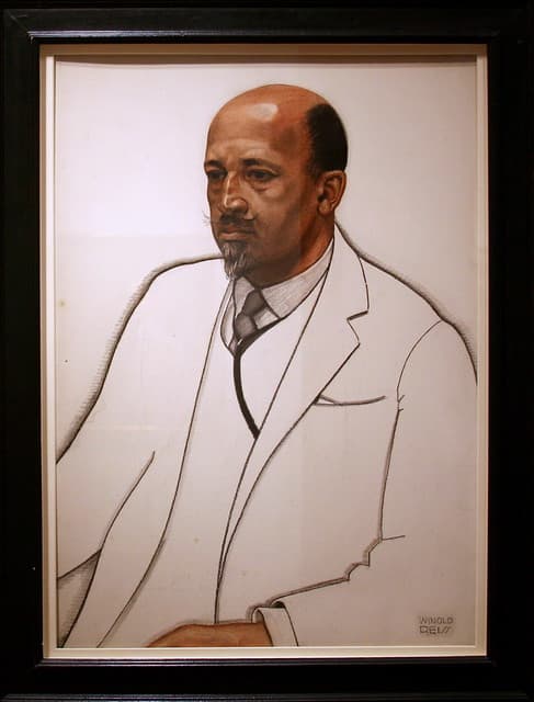 Historical context, W. E. B. Du Bois, c. 1920 by Winold Reiss | Sociologist and … | Flickr