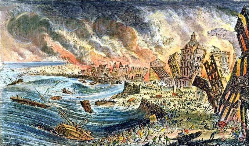 Historical Disasters and Their Consequences, LISBOA, 1755 – InGeododo