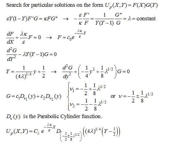 Identifying Second-Order Linear Differential Equations, differential equations - Analytical Solution for Second Order Linear PDE - Mathematics Stack ...