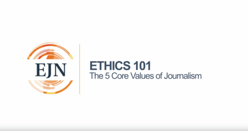 Defining Integrity and Credibility, The 5 Principles of Ethical Journalism – Respect Words