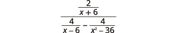 Rewriting as division problems, Simplify Complex Rational Expressions · Intermediate Algebra