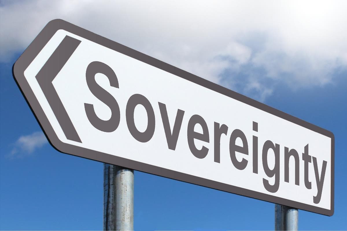 Influence of John Austin, Sovereignty - Free of Charge Creative Commons Highway Sign image
