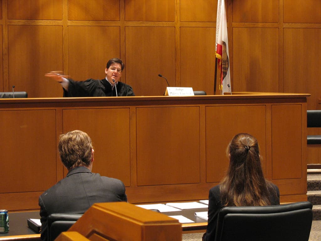 Presiding Over Court Proceedings, Presiding Judge Miles Ehrlich | Eric Chan | Flickr