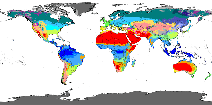 Köppen and Thornthwaite Systems, Köppen climate classification - Wikipedia