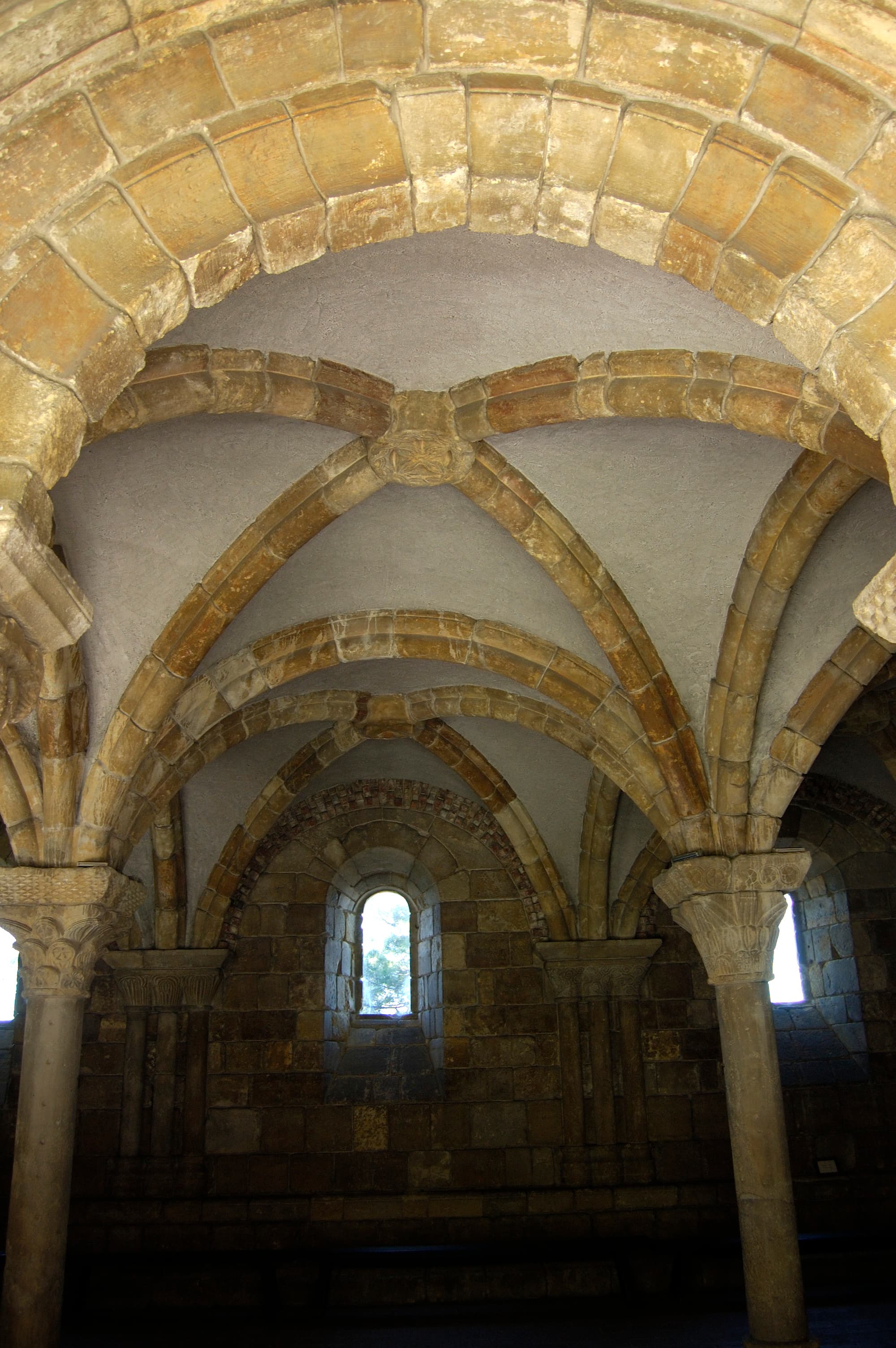 Key elements of Romanesque architecture, File:Groin Vault.jpg - Wikipedia