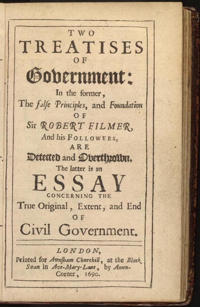 Locke's Views on the State of Nature, File:Locke treatises of government page.jpg - Wikimedia Commons