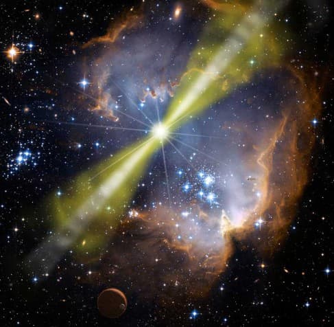 Long Gamma-Ray Bursts and the Collapsar Model, The Mystery of the Gamma-Ray Bursts | Astronomy