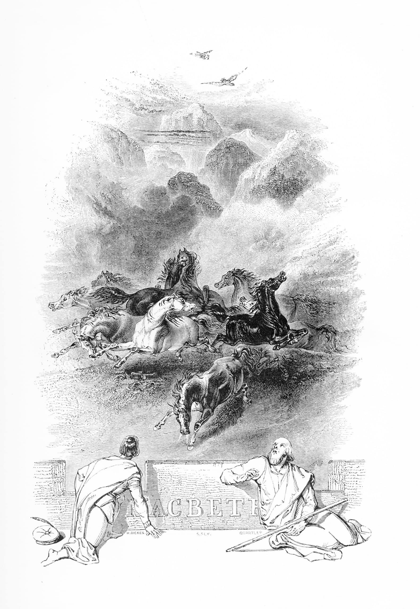 Blood and Sleep Imagery, Macbeth | Victorian Illustrated Shakespeare Archive