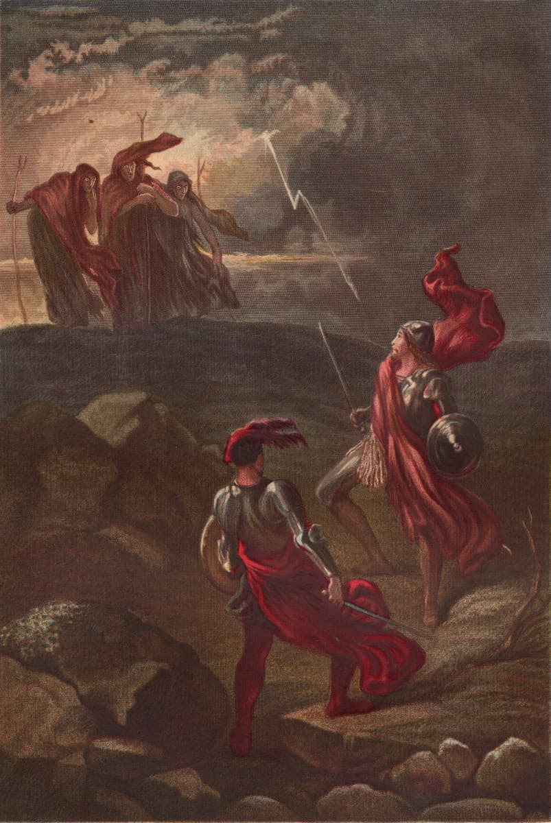 Prophecies and Moral Dilemmas, Macbeth and the Witches | Victorian Illustrated Shakespeare Archive