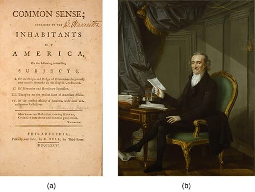Main arguments of Common Sense, Britain’s Law-and-Order Strategy and Its Consequences | US History I (OS Collection)