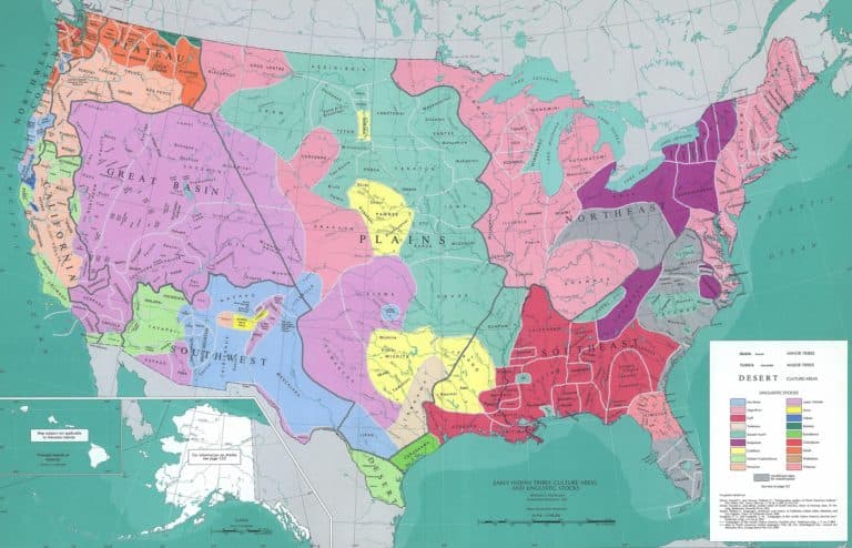 Major cultural regions, First People of North America | American History and Civics